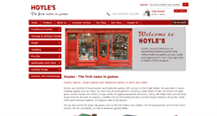 Desktop Screenshot of hoylesonline.com